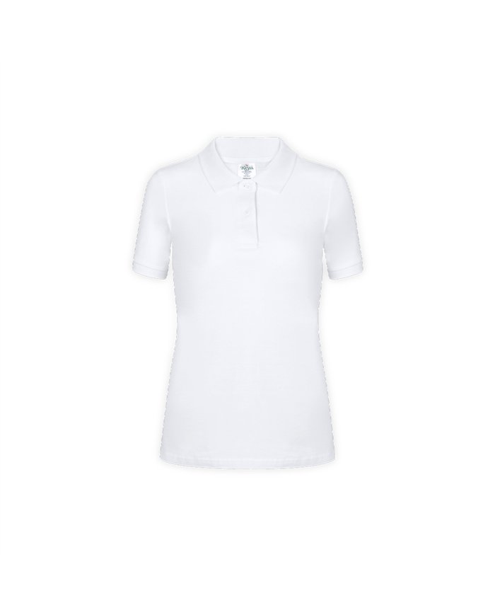 Polo Donna Bianco "keya" WPS180