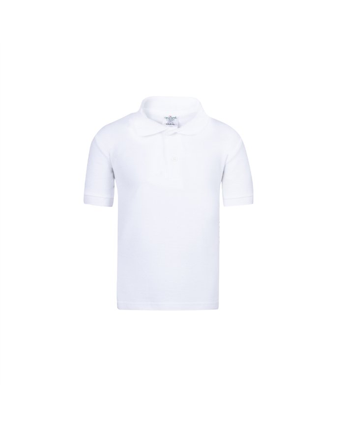 Polo Bimbo Bianco "keya" YPS180