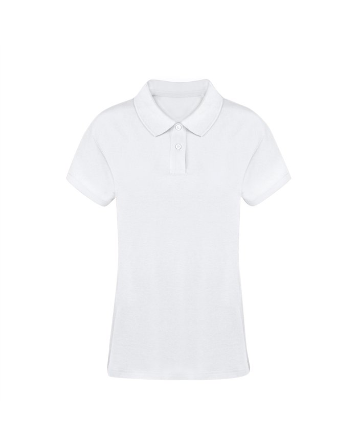 Polo Donna Bianco Koupan