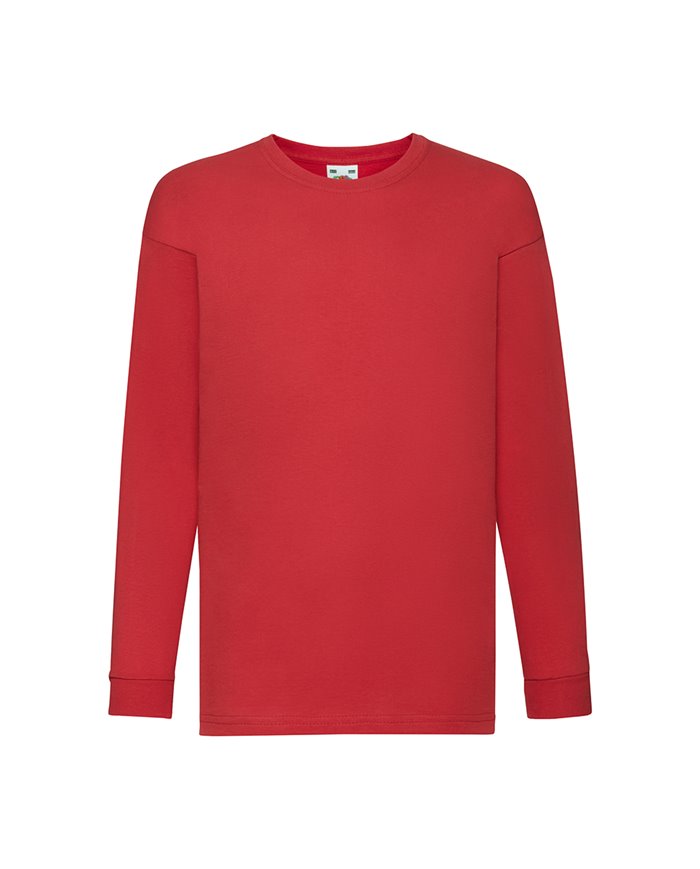 T-SHIRT BAMBINO MANICA LUNGA VALUEWEIGHT