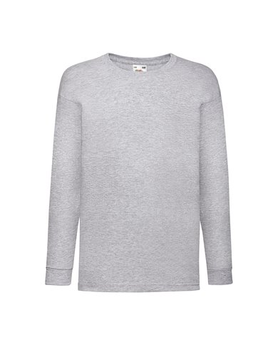 T-SHIRT BAMBINO MANICA LUNGA VALUEWEIGHT