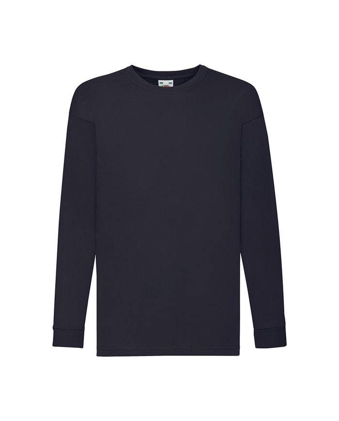 T-SHIRT BAMBINO MANICA LUNGA VALUEWEIGHT