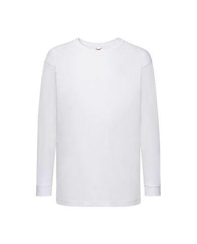 T-SHIRT BAMBINO MANICA LUNGA VALUEWEIGHT