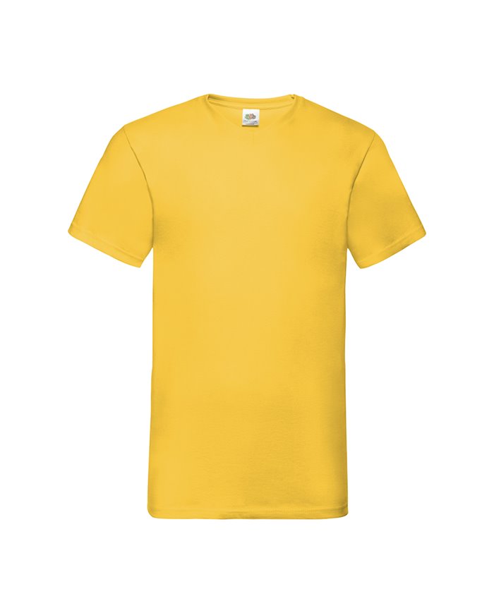 T-SHIRT UOMO MANICA CORTA COLLO A V VALUEWEIGHT
