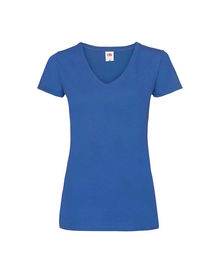 T-SHIRT DONNA MANICA CORTA COLLO A V VALUEWEIGHT