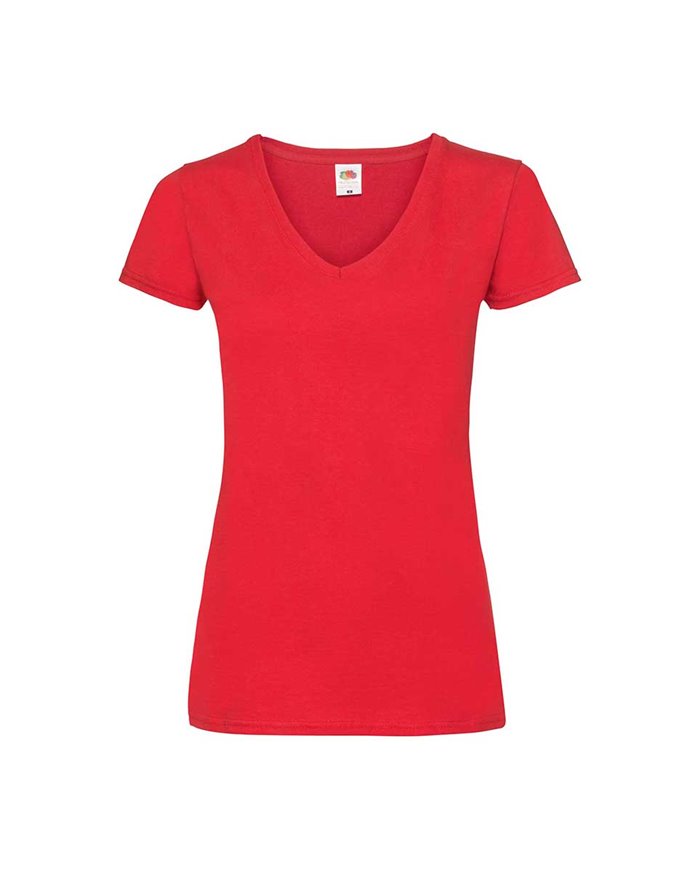 T-SHIRT DONNA MANICA CORTA COLLO A V VALUEWEIGHT