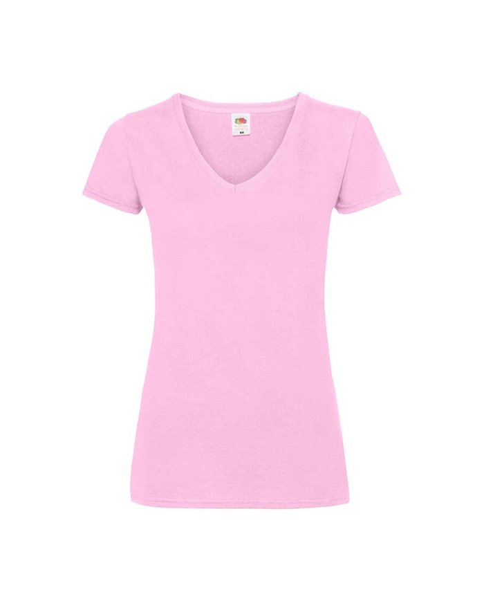 T-SHIRT DONNA MANICA CORTA COLLO A V VALUEWEIGHT