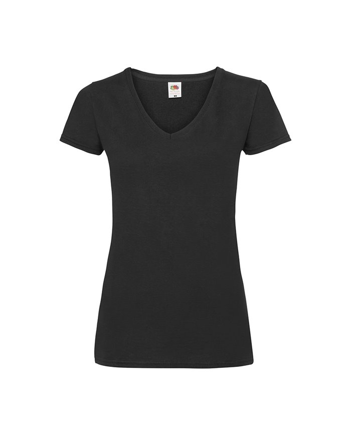 T-SHIRT DONNA MANICA CORTA COLLO A V VALUEWEIGHT