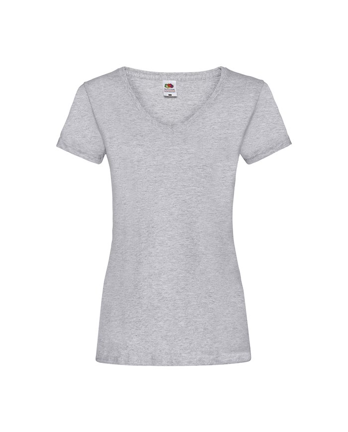 T-SHIRT DONNA MANICA CORTA COLLO A V VALUEWEIGHT