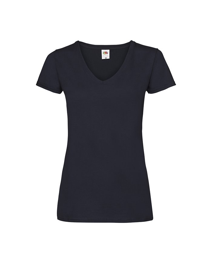 T-SHIRT DONNA MANICA CORTA COLLO A V VALUEWEIGHT