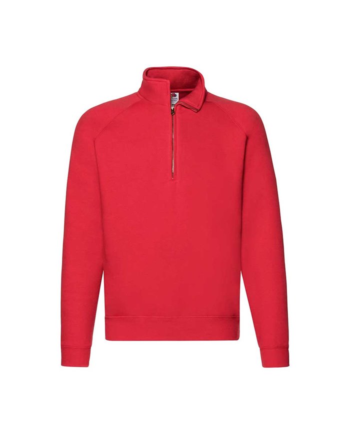 FELPA UNISEX MEZZA ZIP PREMIUM