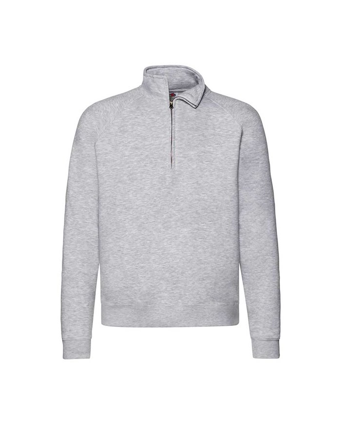 FELPA UNISEX MEZZA ZIP PREMIUM
