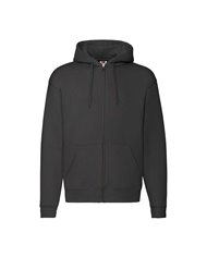 FELPA UOMO CAPPUCCIO E ZIP PREMIUM