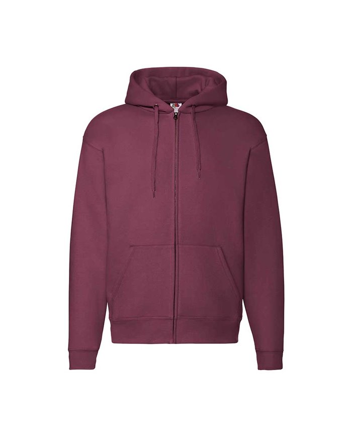 FELPA UOMO CAPPUCCIO E ZIP PREMIUM