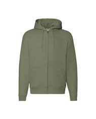 FELPA UOMO CAPPUCCIO E ZIP PREMIUM