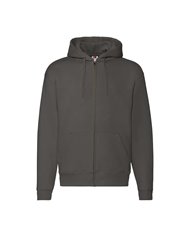 FELPA UOMO CAPPUCCIO E ZIP PREMIUM