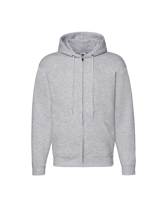 FELPA UOMO CAPPUCCIO E ZIP PREMIUM