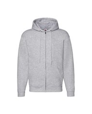 FELPA UOMO CAPPUCCIO E ZIP PREMIUM