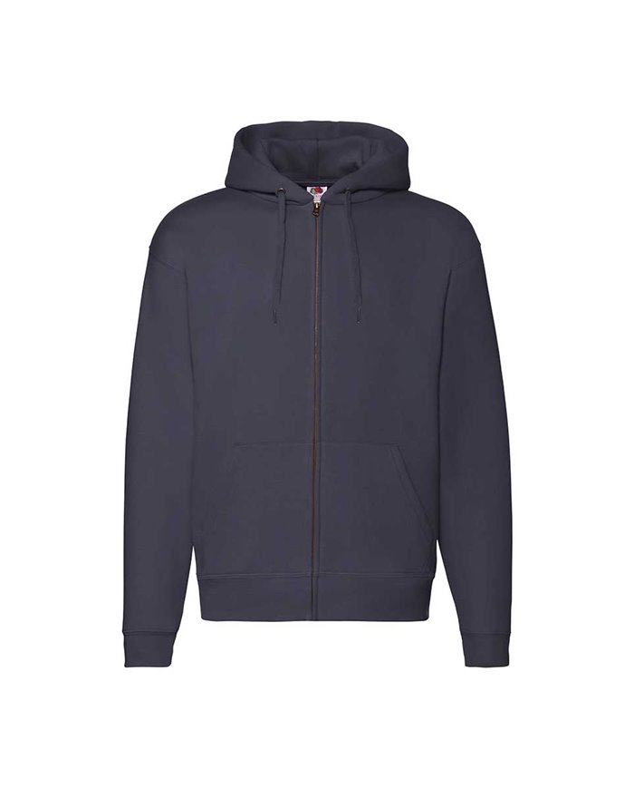 FELPA UOMO CAPPUCCIO E ZIP PREMIUM