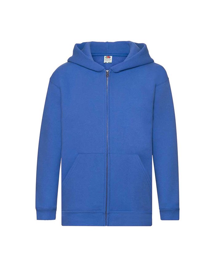 FELPA BAMBINO CAPPUCCIO E ZIP PREMIUM