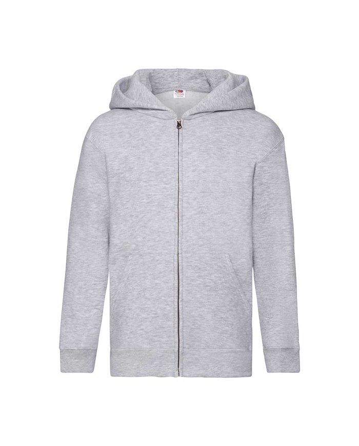 FELPA BAMBINO CAPPUCCIO E ZIP PREMIUM