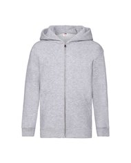 FELPA BAMBINO CAPPUCCIO E ZIP PREMIUM