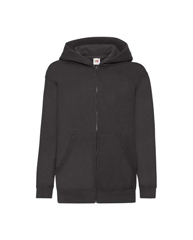 FELPA BAMBINO CAPPUCCIO E ZIP CLASSIC