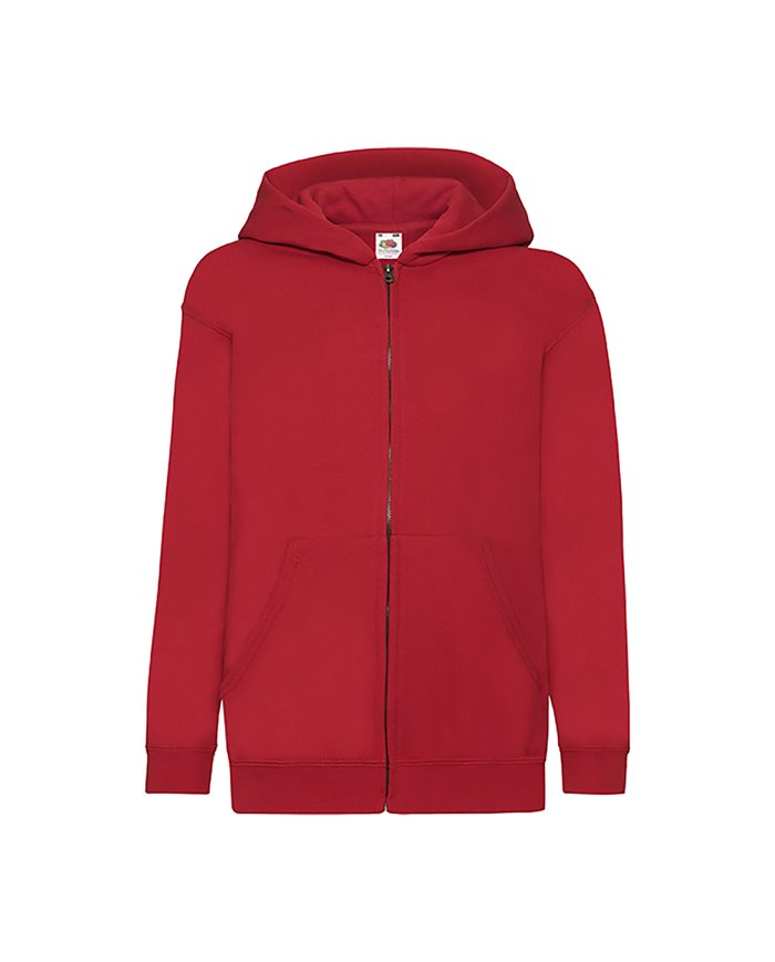 FELPA BAMBINO CAPPUCCIO E ZIP CLASSIC