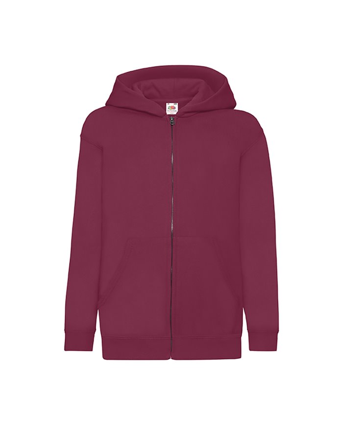 FELPA BAMBINO CAPPUCCIO E ZIP CLASSIC