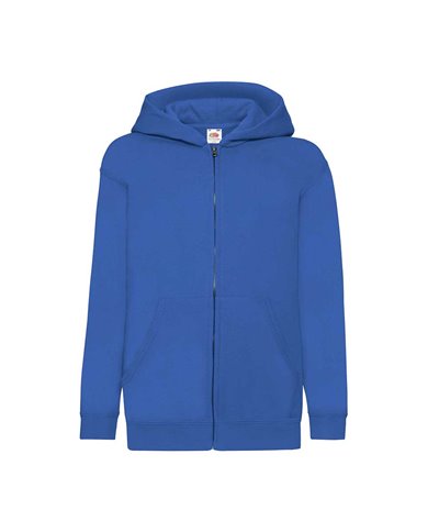 FELPA BAMBINO CAPPUCCIO E ZIP CLASSIC