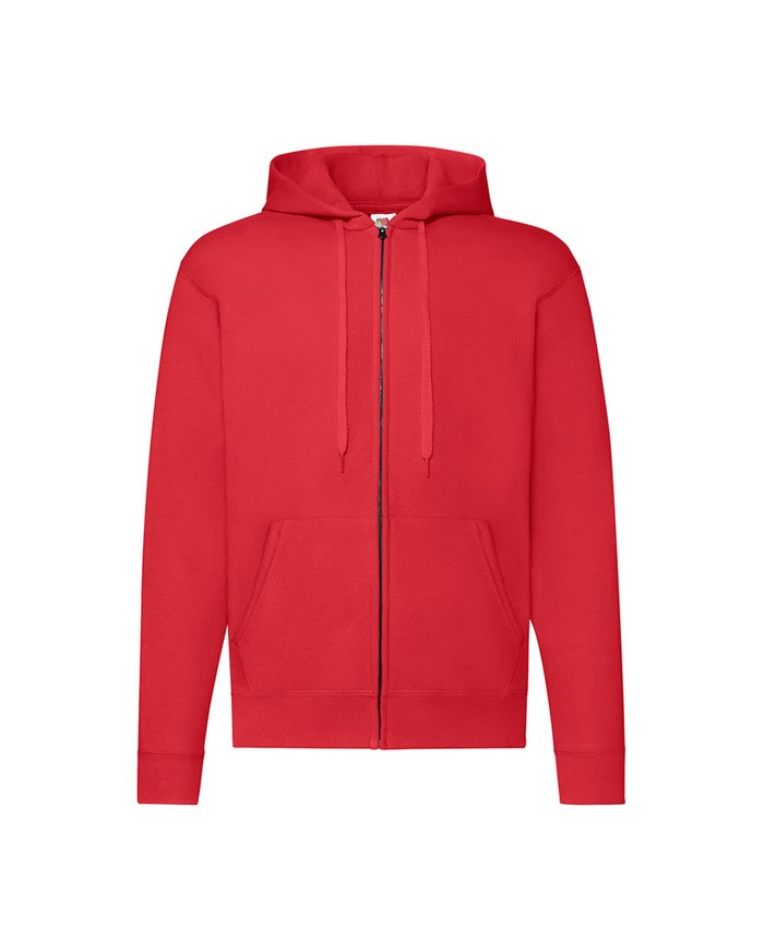 FELPA UNISEX CAPPUCCIO E ZIP CLASSIC