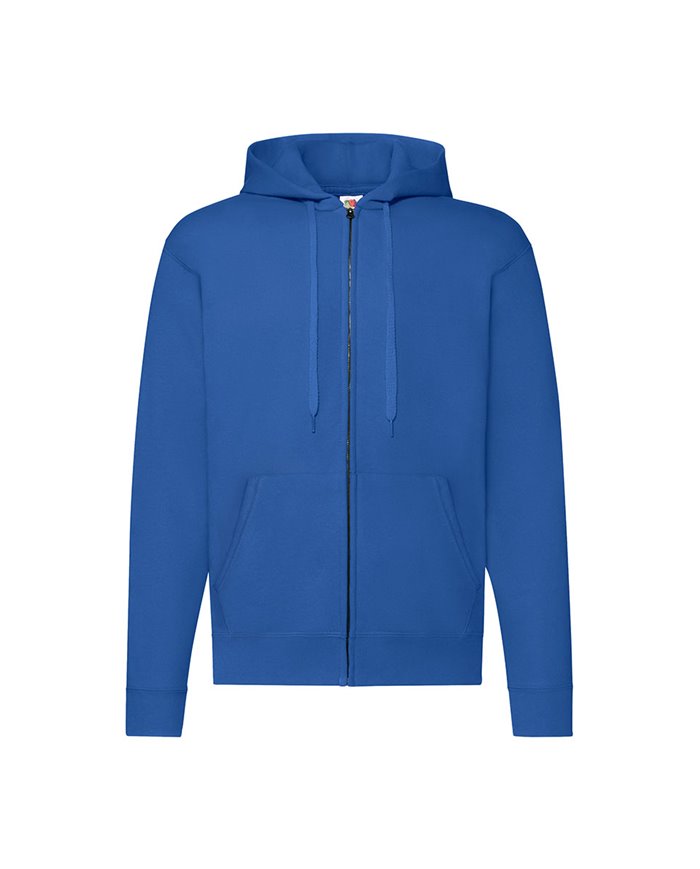 FELPA UNISEX CAPPUCCIO E ZIP CLASSIC