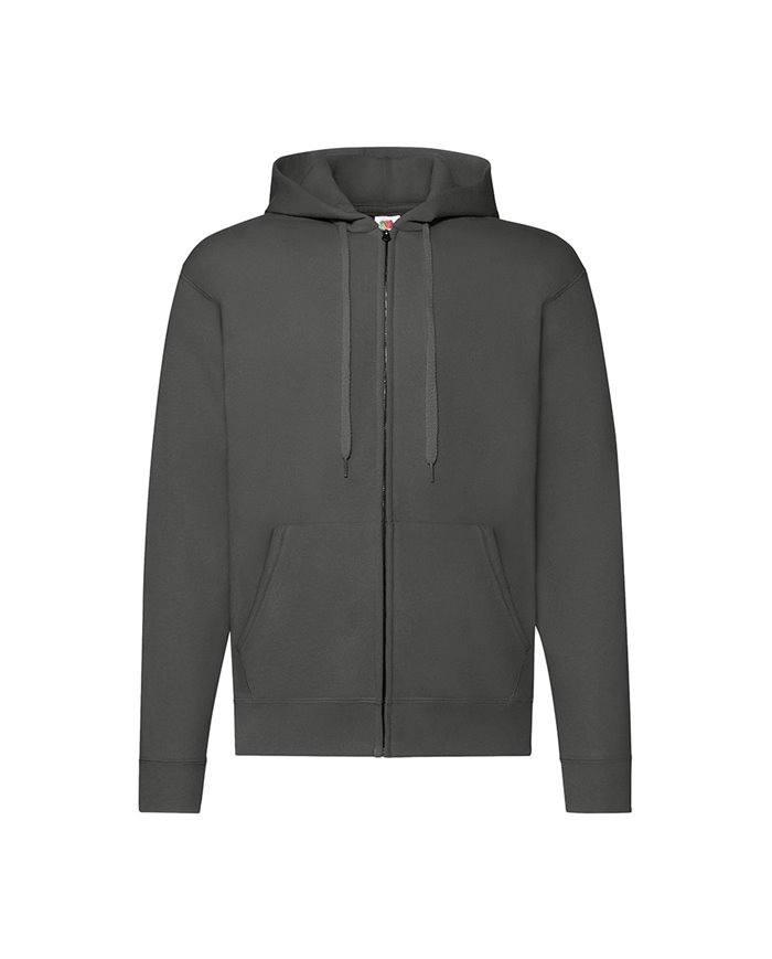 FELPA UNISEX CAPPUCCIO E ZIP CLASSIC