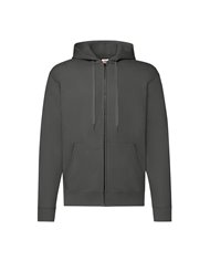 FELPA UNISEX CAPPUCCIO E ZIP CLASSIC