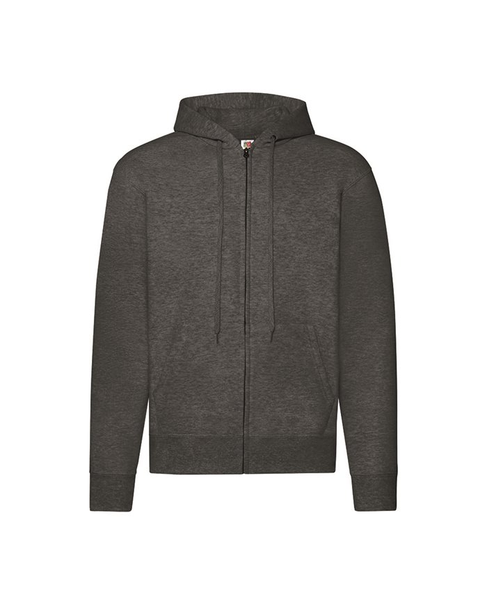 FELPA UNISEX CAPPUCCIO E ZIP CLASSIC