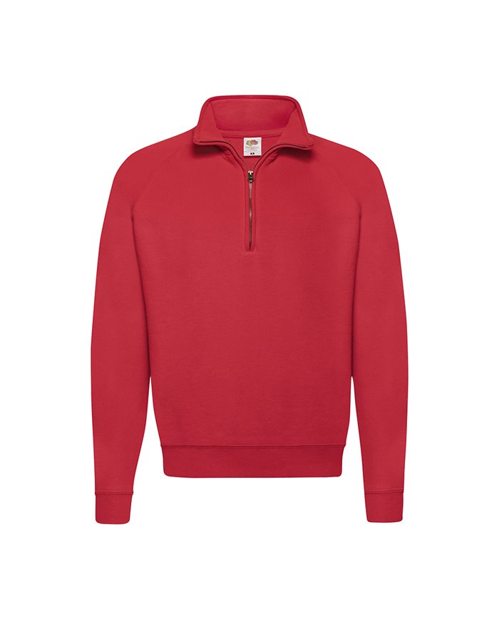 FELPA UNISEX MEZZA ZIP CLASSIC