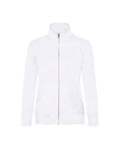 FELPA DONNA ZIP INTERA PREMIUM