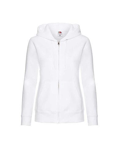 FELPA DONNA CAPPUCCIO E ZIP PREMIUM