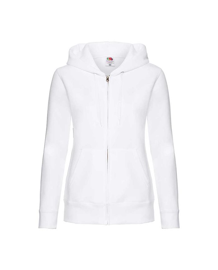 FELPA DONNA CAPPUCCIO E ZIP PREMIUM