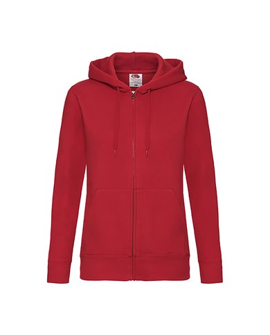 FELPA DONNA CAPPUCCIO E ZIP PREMIUM
