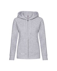 FELPA DONNA CAPPUCCIO E ZIP PREMIUM