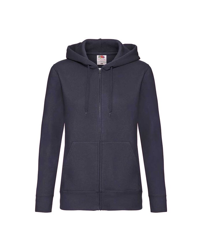 FELPA DONNA CAPPUCCIO E ZIP PREMIUM