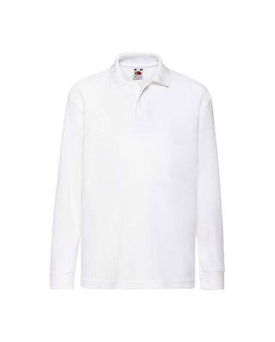 POLO BAMBINO MANICA LUNGA 65/35