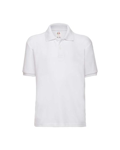 POLO BAMBINO MANICA CORTA 65/35