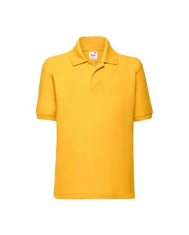 POLO BAMBINO MANICA CORTA 65/35