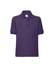 POLO BAMBINO MANICA CORTA 65/35