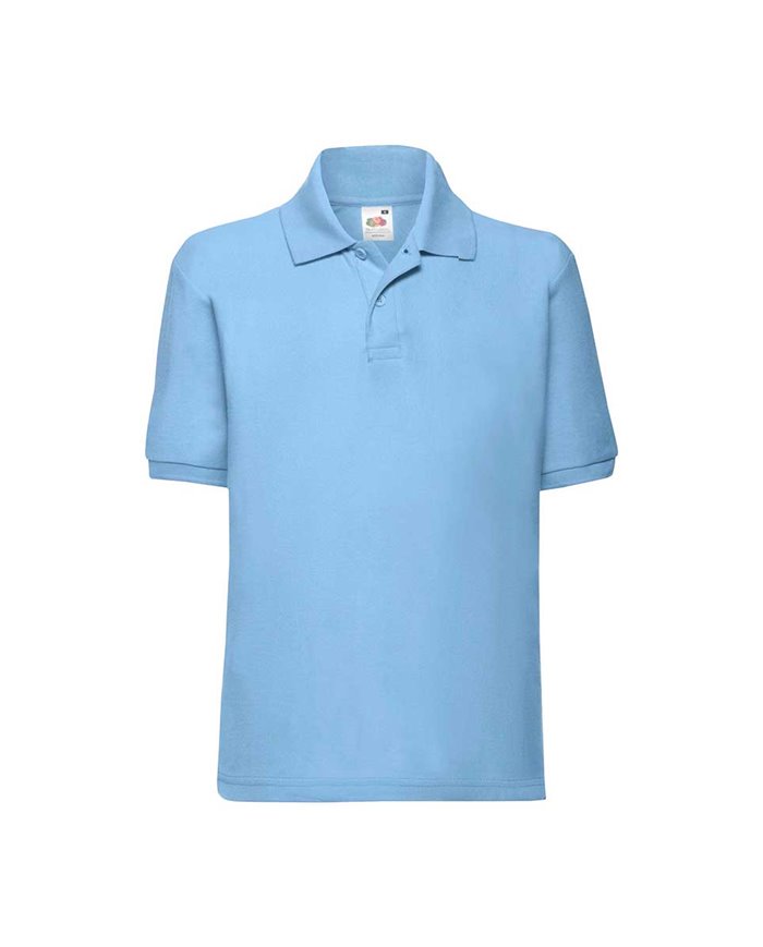 POLO BAMBINO MANICA CORTA 65/35