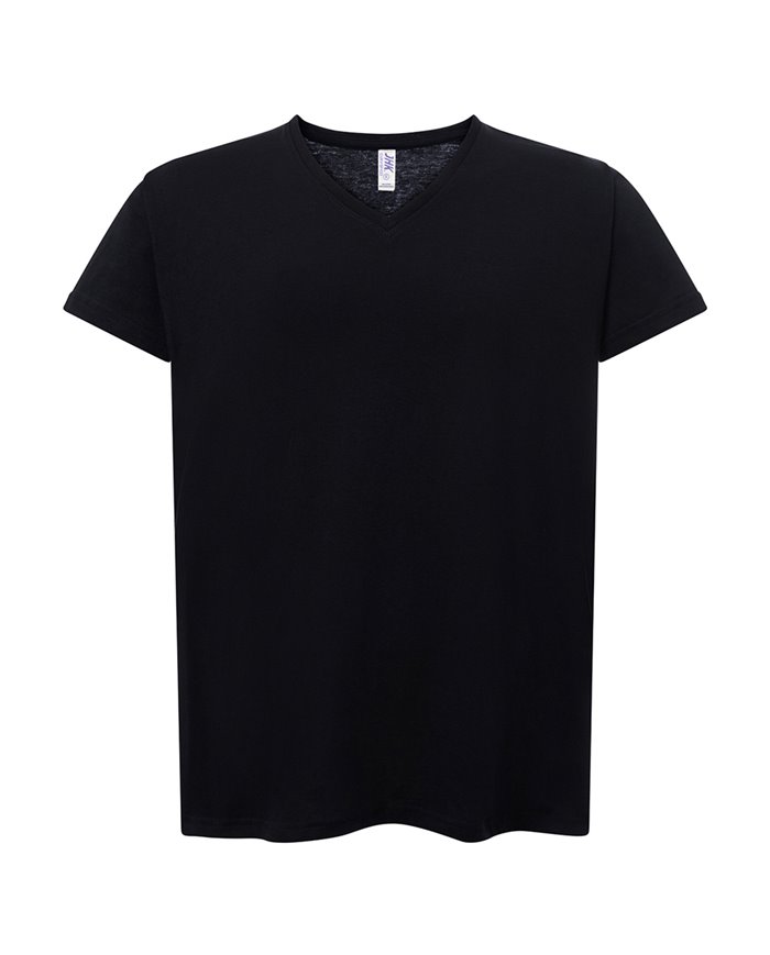 T-SHIRT DONNA MANICA CORTA COLLO A V CURVES