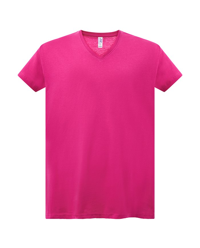 T-SHIRT DONNA MANICA CORTA COLLO A V CURVES