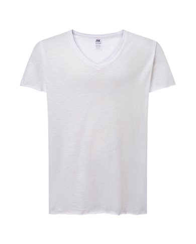 T-SHIRT DONNA MANICA CORTA COLLO A V CURVES